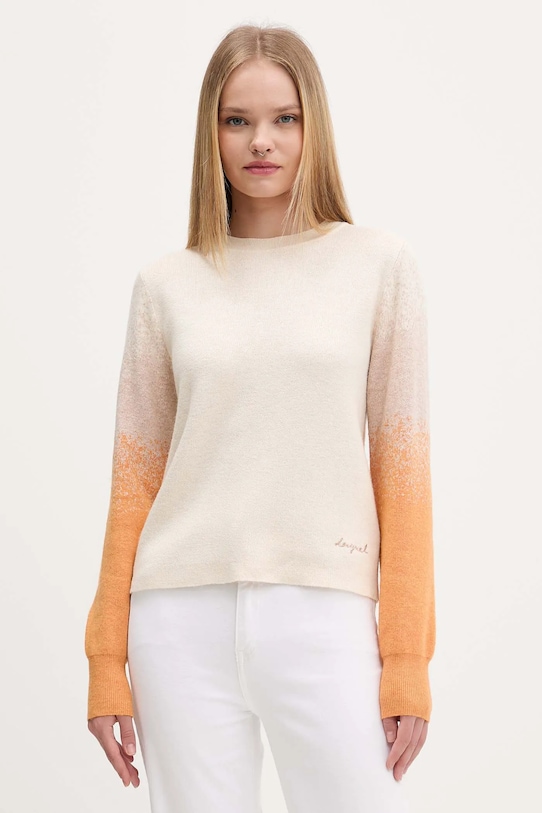 Свитер FAMA из смесовой шерсти Desigual, бежевый
Свитер FAMA из смесовой шерсти Desigual, бежевый