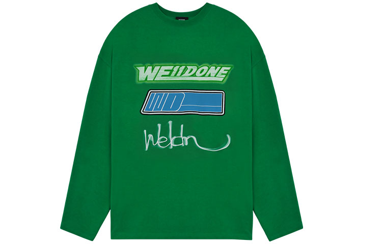 Футболка унисекс зеленая WE11DONE
Футболка унисекс зеленая WE11DONE