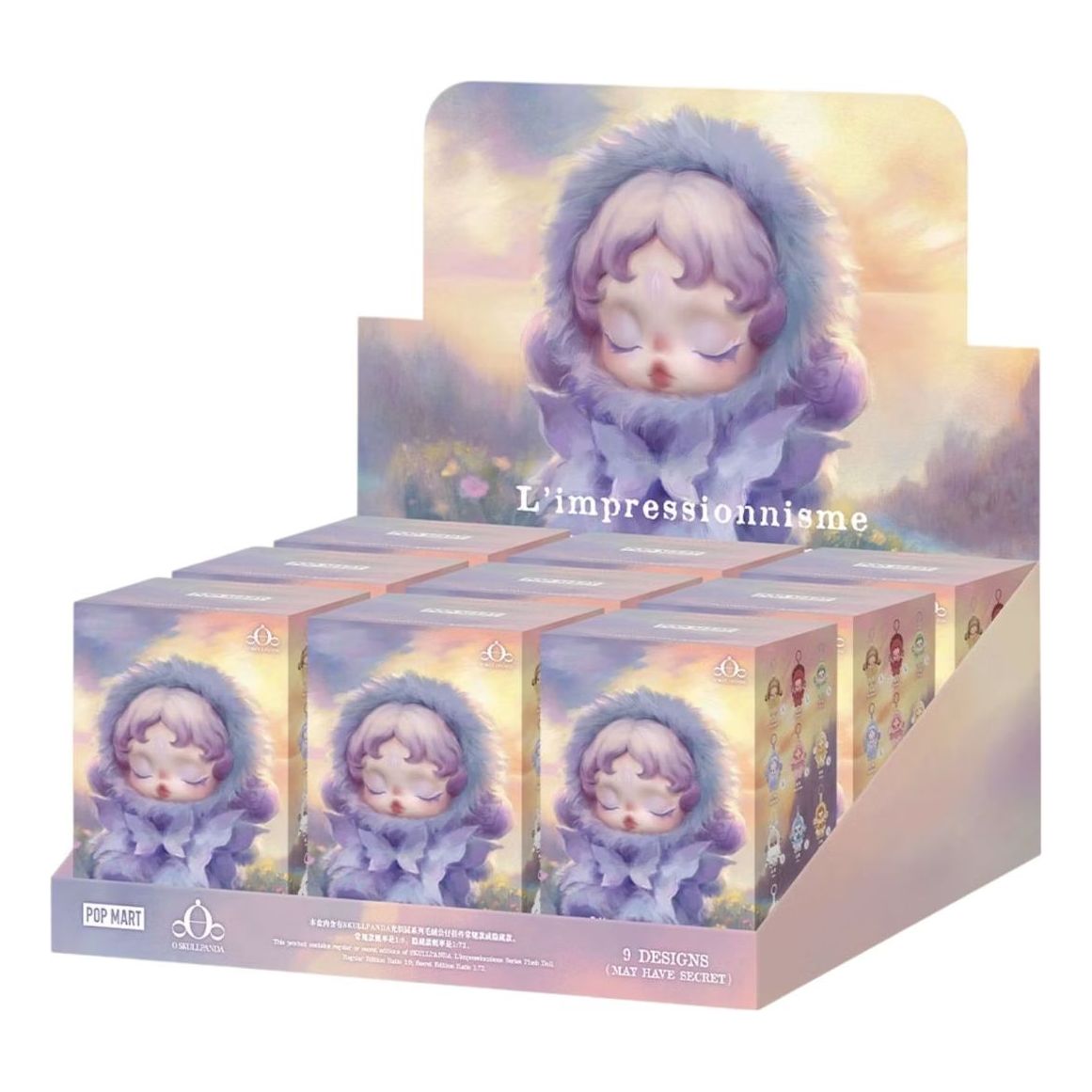 Фигурка Pop Mart Skullpanda L'impressionnisme Plush Doll Sealed Case (9 Blind Boxes)
Фигурка Pop Mart Skullpanda L'impressionnisme Plush Doll Sealed Case (9 Blind Boxes)