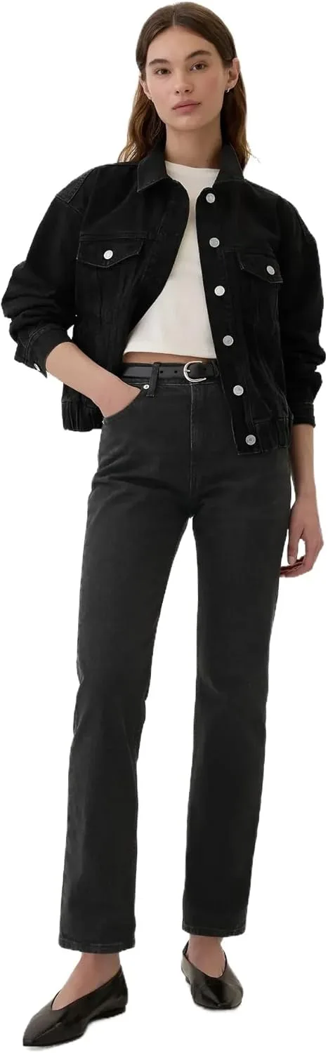 Gap Womens High Rise 90s Straight Fit Denim Jeans
Gap Womens High Rise 90s Straight Fit Denim Jeans