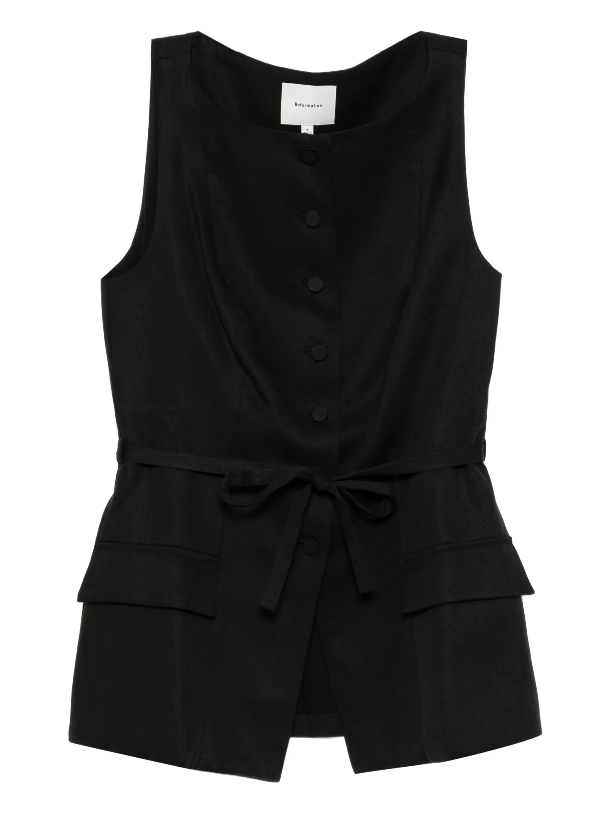 Топ Camellia Reformation, черный
Топ Camellia Reformation, черный