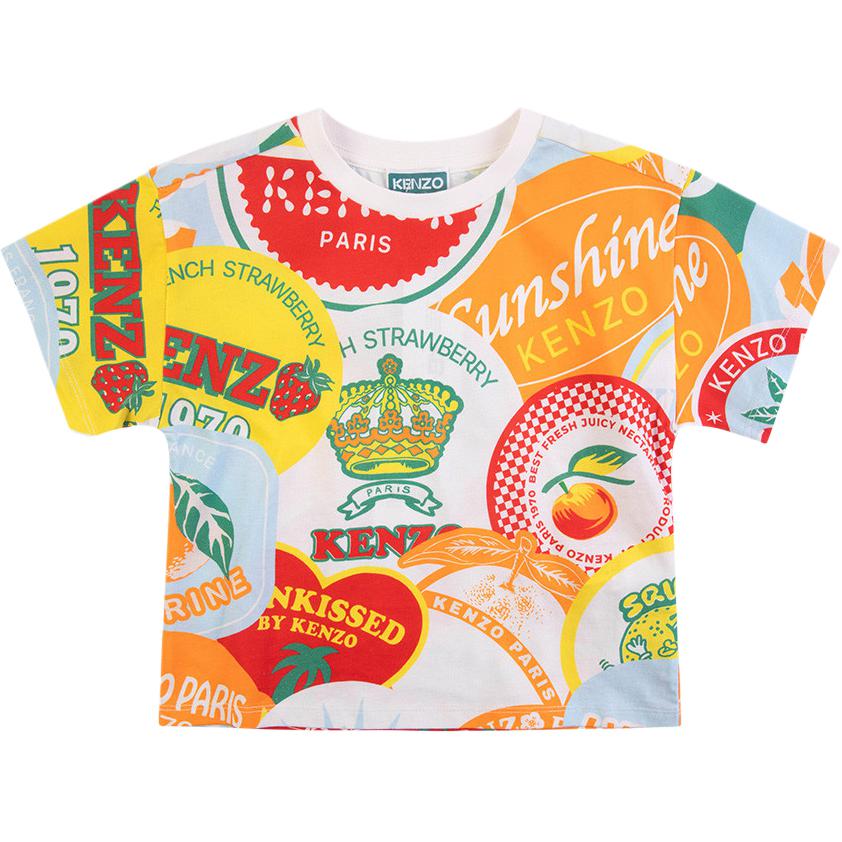 KENZO Футболка SS25 Multicolor детская
KENZO Футболка SS25 Multicolor детская