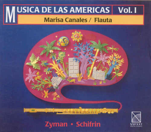 CD диск Canales / Zyman / Schiffrin: Musica Para Fluata de Las Americas 1 
CD диск Canales / Zyman / Schiffrin: Musica Para Fluata de Las Americas 1