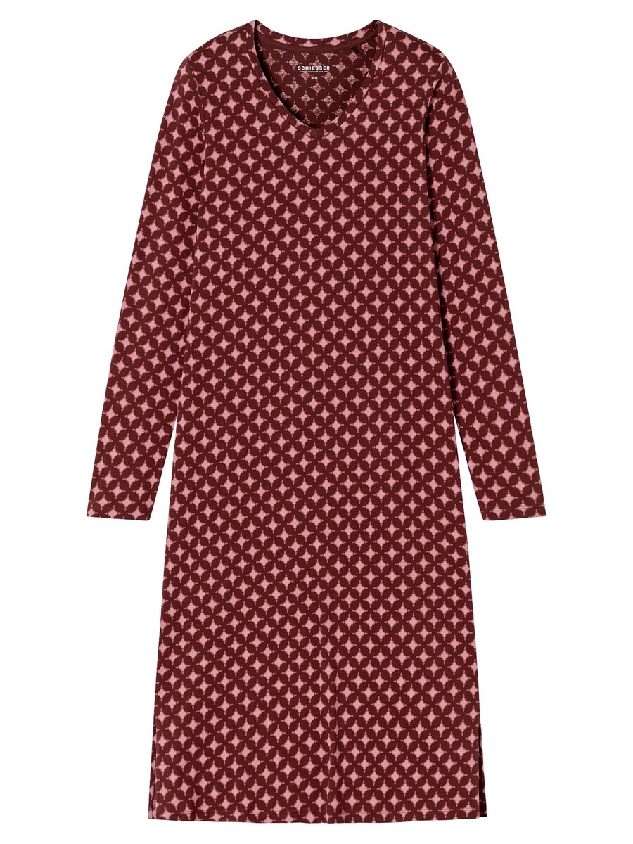 Ночная рубашка SCHIESSER Comfort Essentials, бордовый
Ночная рубашка SCHIESSER Comfort Essentials, бордовый