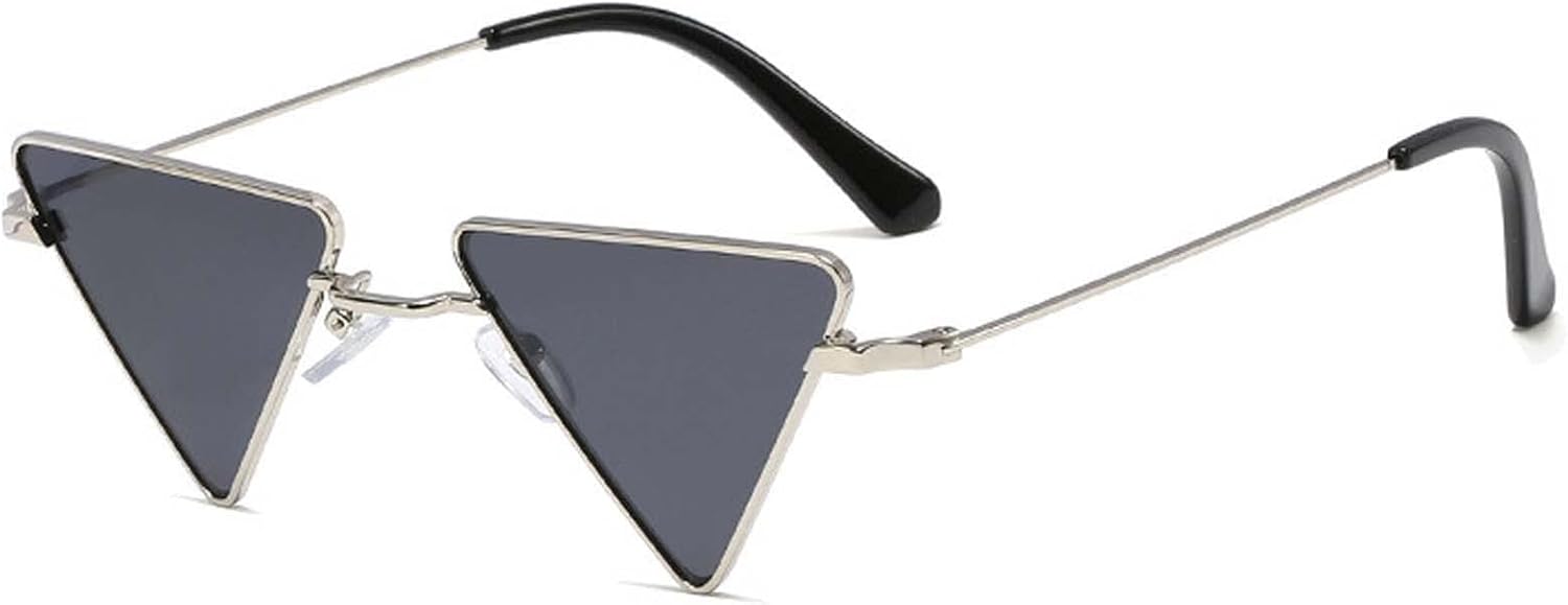 Металлические солнцезащитные очки XINXIN треугольной формы для мужчин и женщин, для съемок фильмов, уличной фотографии, отдыха на природе (цвет: A, размер: средний), A
Металлические солнцезащитные очки XINXIN треугольной формы для мужчин и женщин, для съемок фильмов, уличной фотографии, отдыха на природе (цвет: A, размер: средний), A