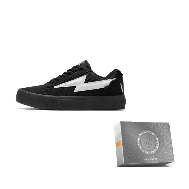 HACKBUTEER Низкие скейтерские кроссовки мужские в коробке черные, цвет Black
HACKBUTEER Низкие скейтерские кроссовки мужские в коробке черные, цвет Black