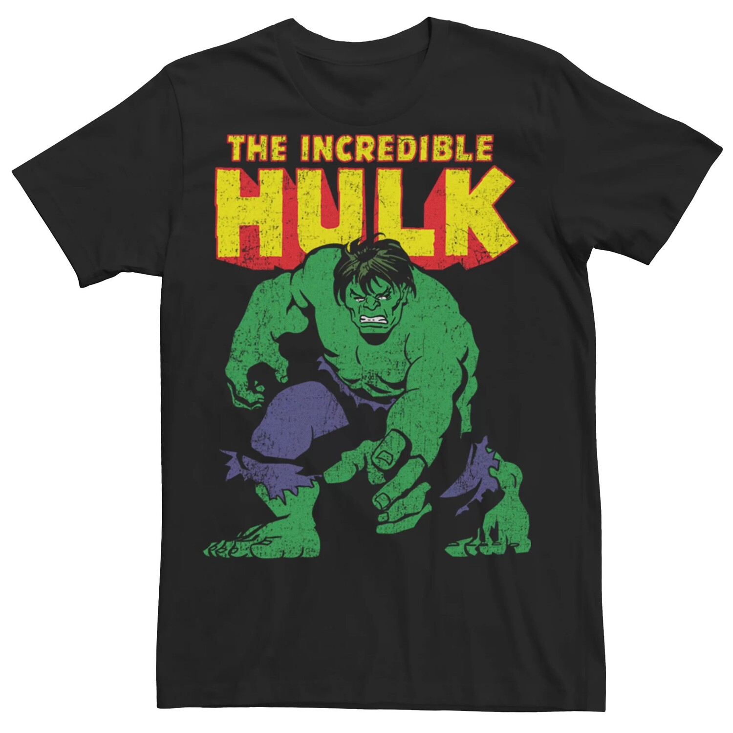 Мужская футболка с рисунком комиксов Marvel в стиле ретро Big Time The Incredible Hulk Licensed Character
Мужская футболка с рисунком комиксов Marvel в стиле ретро Big Time The Incredible Hulk Licensed Character