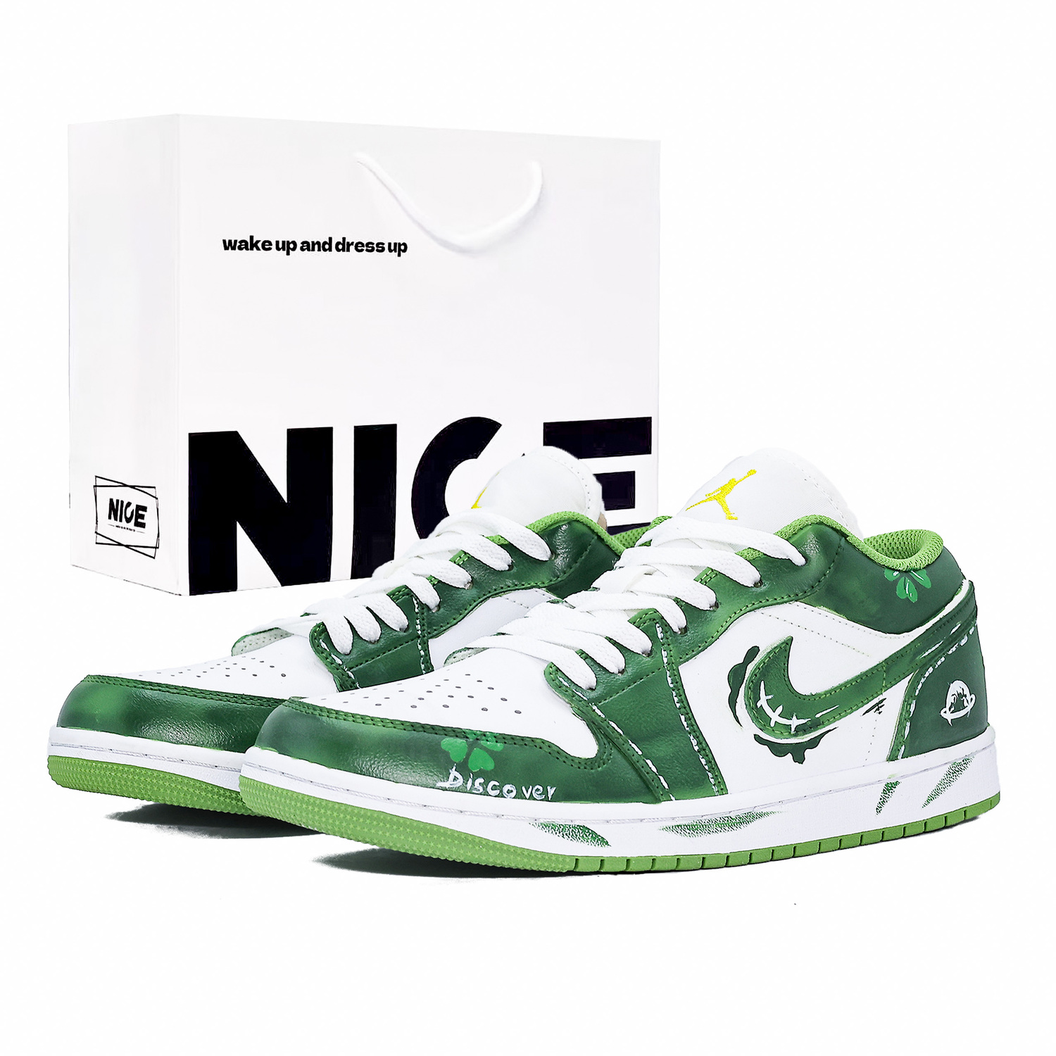 Jordan Air 1 Cushioning, износостойкие низкие кеды в винтажном стиле для мужчин, темно-зеленые
Jordan Air 1 Cushioning, износостойкие низкие кеды в винтажном стиле для мужчин, темно-зеленые