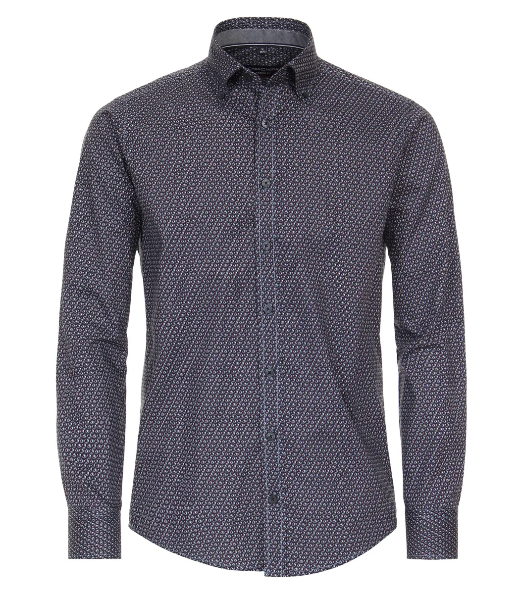 Рубашка CASAMODA с длинными рукавами "CASAMODA повседневная рубашка с принтом", синий
Рубашка CASAMODA с длинными рукавами "CASAMODA повседневная рубашка с принтом", синий