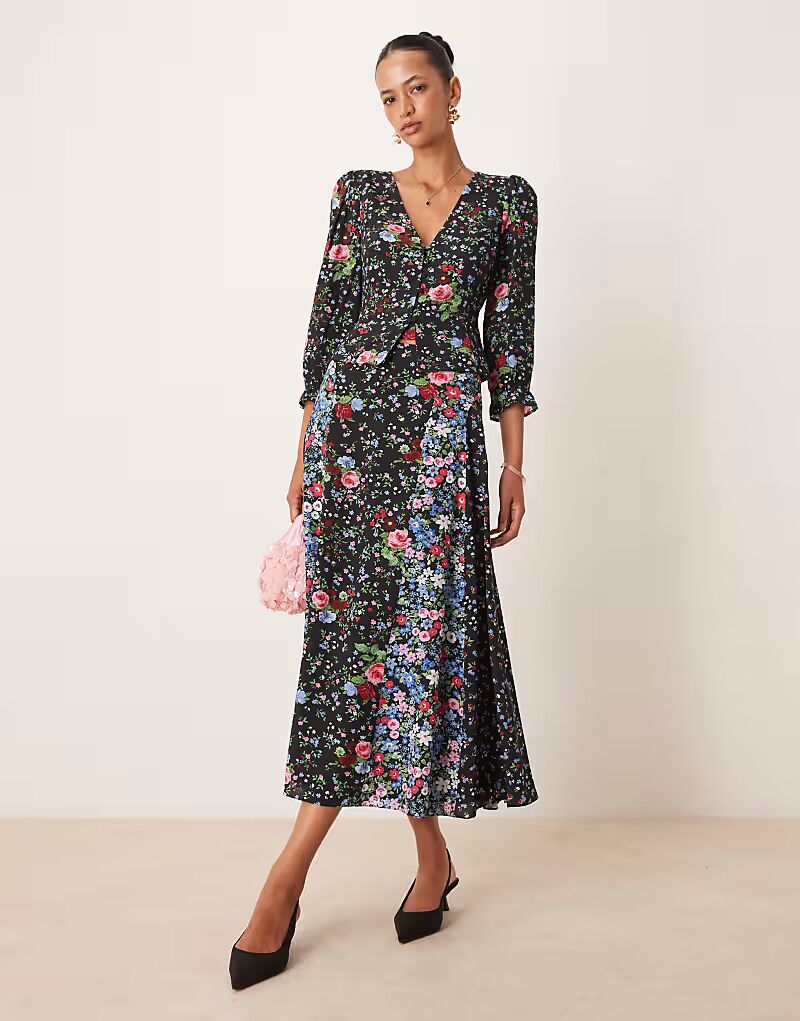 Юбка мидакси Dido с цветочными вставками от Nobody's Child, черная
Юбка мидакси Dido с цветочными вставками от Nobody's Child, черная