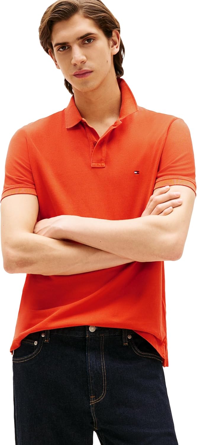 Мужские поло с короткими рукавами Tommy Hilfiger, повседневные, классический крой, из окрашенного хлопка, Brilliant Orange, Оранжевый, Мужские поло с короткими рукавами Tommy Hilfiger, повседневные, классический крой, из окрашенного хлопка, Brilliant Oran
Мужские поло с короткими рукавами Tommy Hilfiger, повседневные, классический крой, из окрашенного хлопка, Brilliant Orange, Оранжевый, Мужские поло с короткими рукавами Tommy Hilfiger, повседневные, классический крой, из окрашенного хлопка, Brilliant Oran