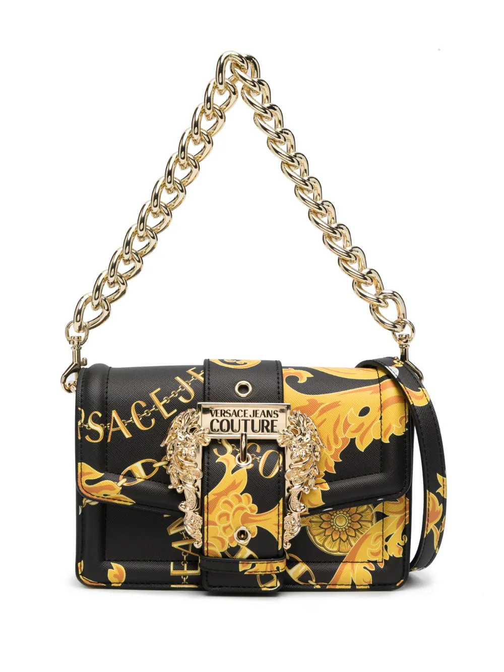 Сумка через плечо Chain Couture из искусственной кожи Versace Jeans Couture, черный
Сумка через плечо Chain Couture из искусственной кожи Versace Jeans Couture, черный