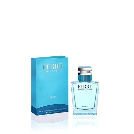 Туалетная вода для мужчин Ferre Acqua Azzurra, 30 мл, спрей
Туалетная вода для мужчин Ferre Acqua Azzurra, 30 мл, спрей