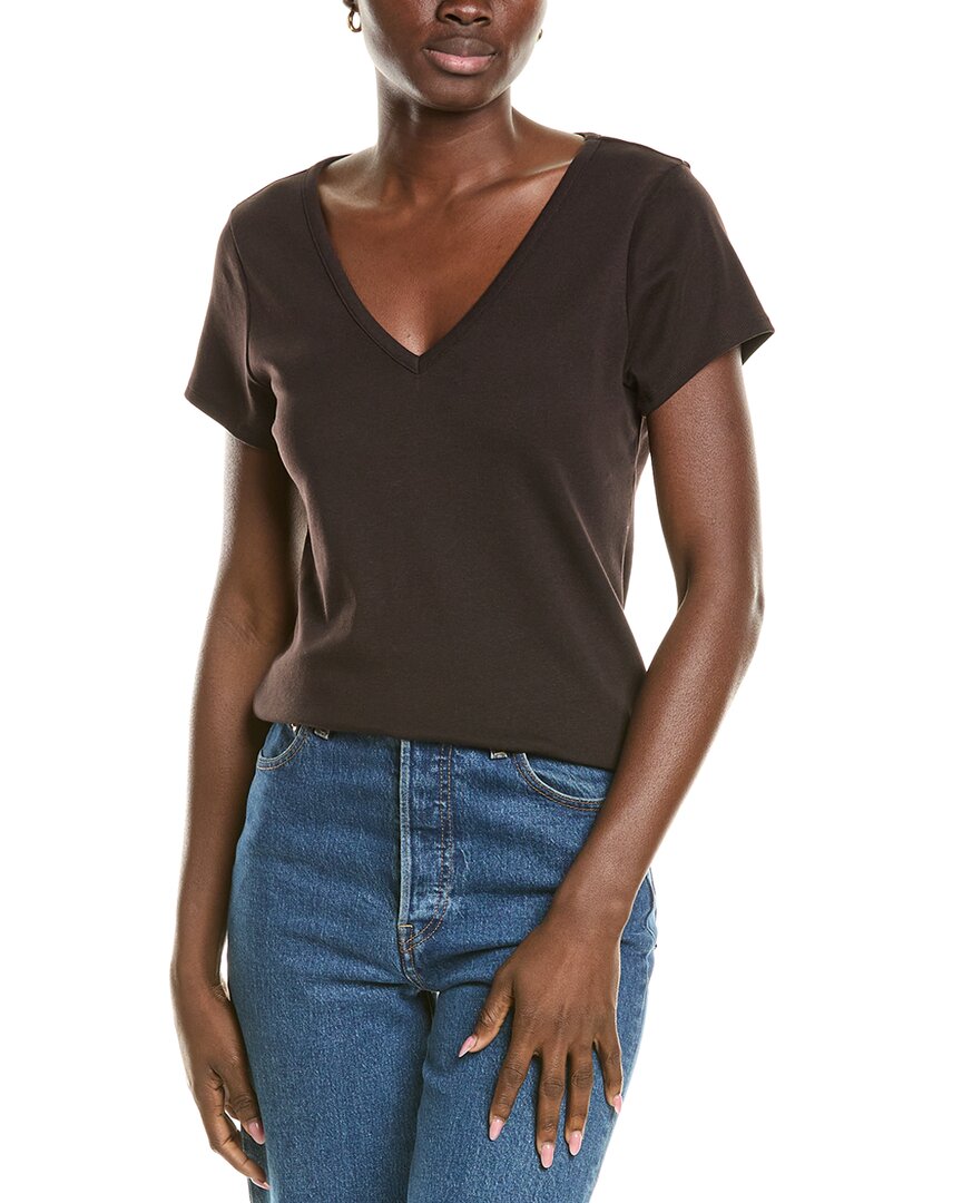 Великолепная футболка с V-образным вырезом Splendid, черный 
Великолепная футболка с V-образным вырезом Splendid, черный