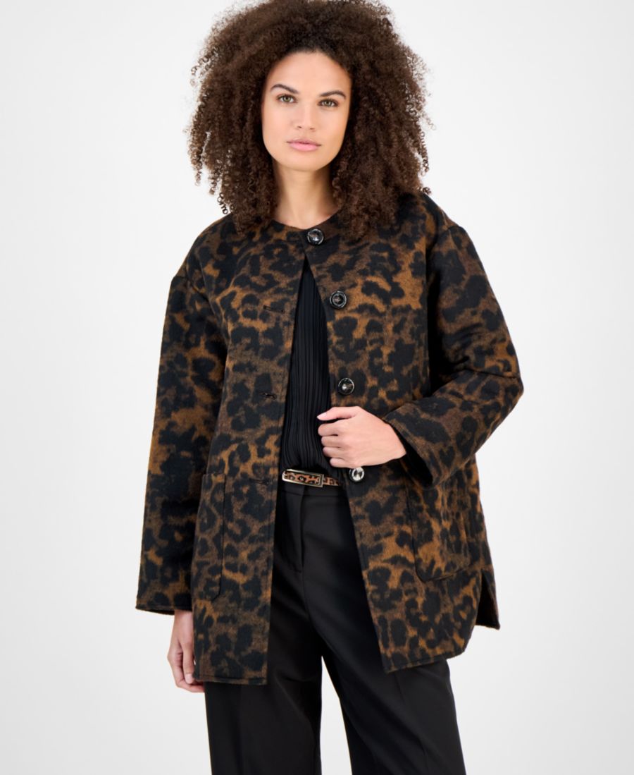 Женская двусторонняя куртка без воротника с начесом, размеры P/XXS-XXL Anne Klein, Anne Black Multi
Женская двусторонняя куртка без воротника с начесом, размеры P/XXS-XXL Anne Klein, Anne Black Multi