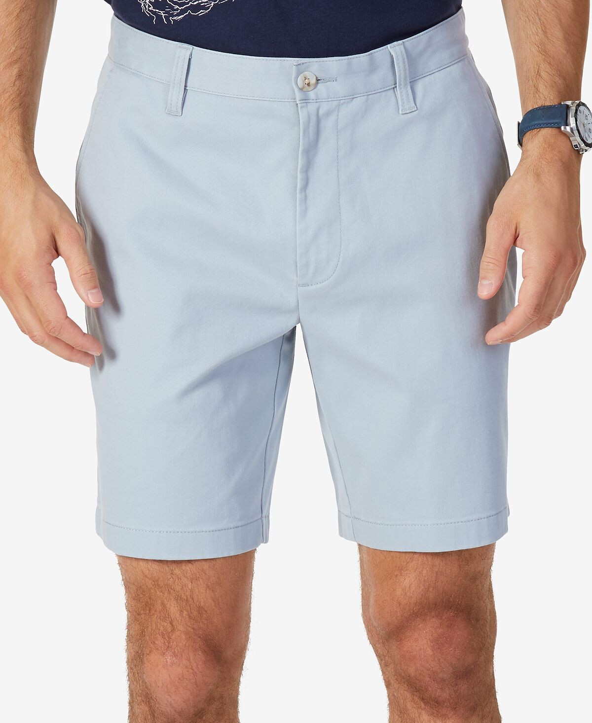 Эластичные брюки чинос classic-fit длиной 8,5 дюйма без защипов с плоским передом Nautica, мульти
Эластичные брюки чинос classic-fit длиной 8,5 дюйма без защипов с плоским передом Nautica, мульти