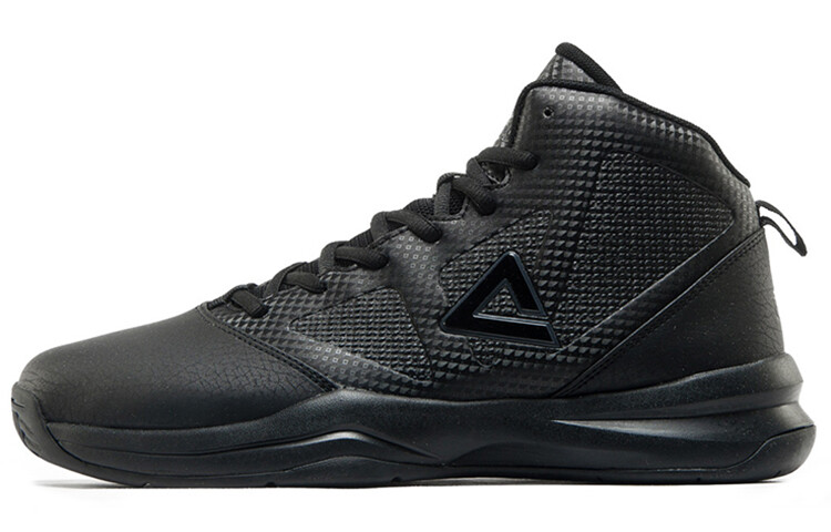 Баскетбольные кроссовки мужские с низким верхом темно-серые/черные Peak