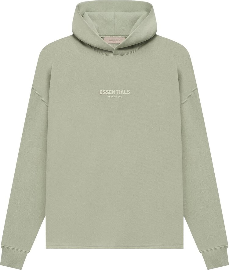 Худи Fear of God Essentials Relaxed Hoodie 'Sea Foam', зеленый 
Худи Fear of God Essentials Relaxed Hoodie 'Sea Foam', зеленый