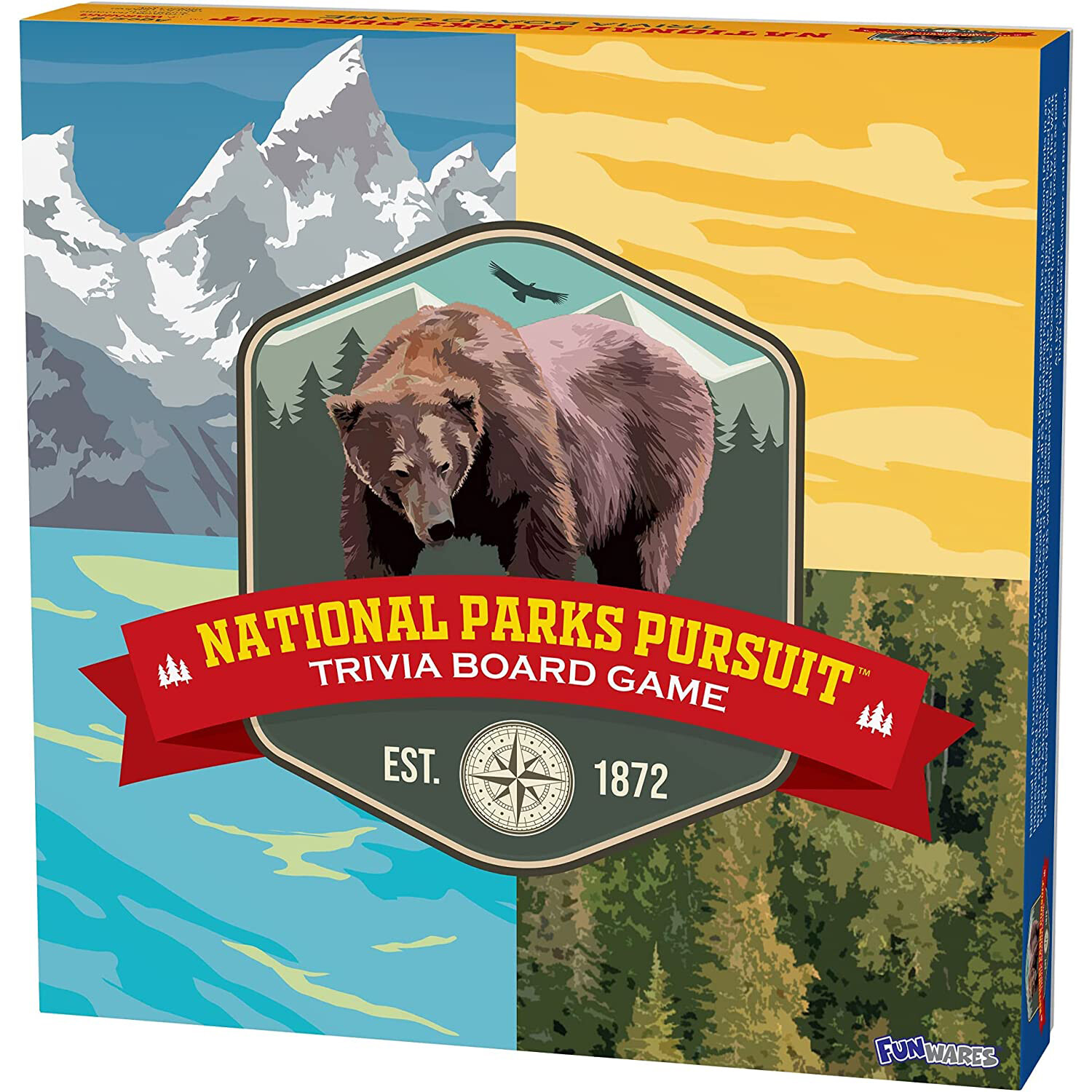 Настольная игра Funwares National Parks Pursuit: Trivia
Настольная игра Funwares National Parks Pursuit: Trivia
