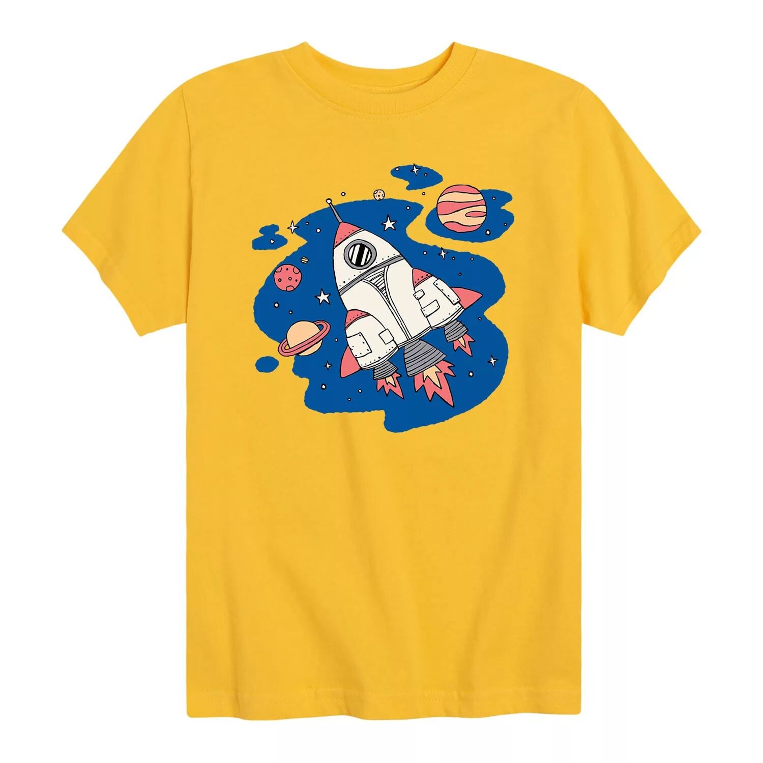 Футболка «Ракета в космосе с планетами» для мальчиков 8–20 лет Licensed Character, желтый
Футболка «Ракета в космосе с планетами» для мальчиков 8–20 лет Licensed Character, желтый