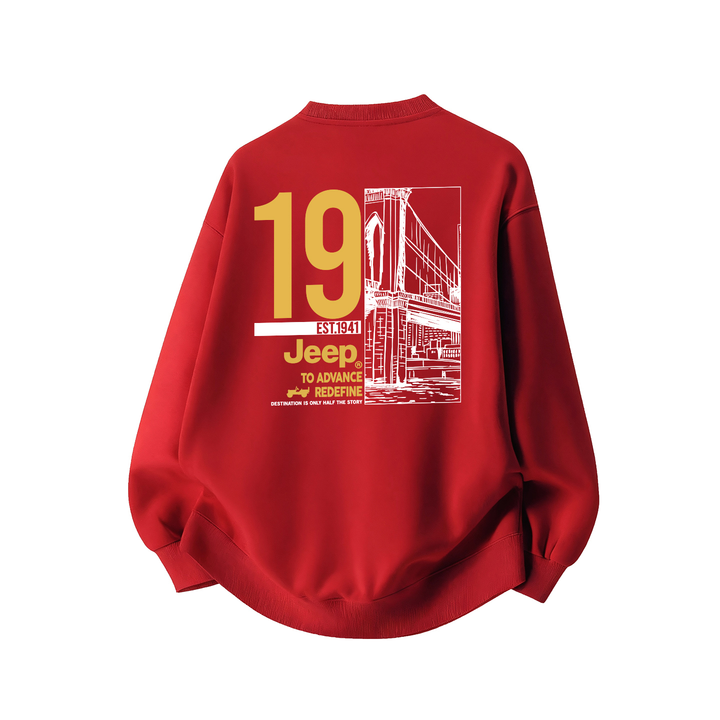 Свитшот Wrangler Unisex Jeep, true красный
Свитшот Wrangler Unisex Jeep, true красный