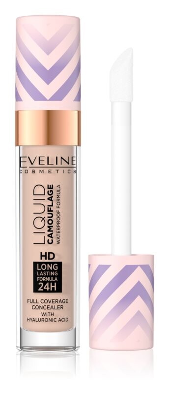 Водостойкий консилер с гиалуроновой кислотой Eveline Cosmetics Liquid Camouflage, оттенок 05 Light Sand 7,5 мл
Водостойкий консилер с гиалуроновой кислотой Eveline Cosmetics Liquid Camouflage, оттенок 05 Light Sand 7,5 мл