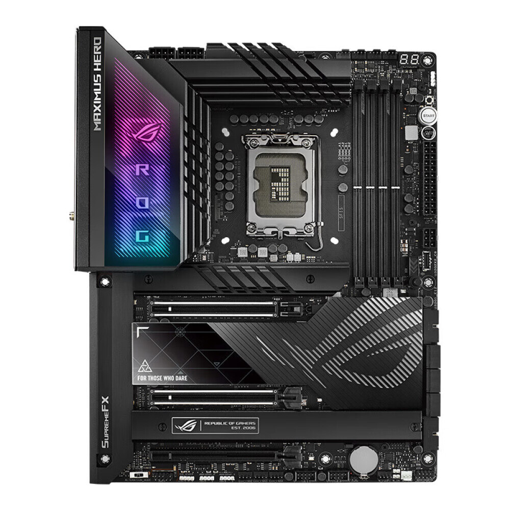 Материнская плата Asus ROG Maximus Z790 HERO, LGA1700, DDR5, WIFI
Материнская плата Asus ROG Maximus Z790 HERO, LGA1700, DDR5, WIFI