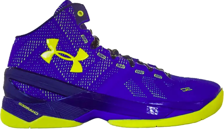 Кроссовки Under Armour Curry 2 Dub Nation, синий 
Кроссовки Under Armour Curry 2 Dub Nation, синий