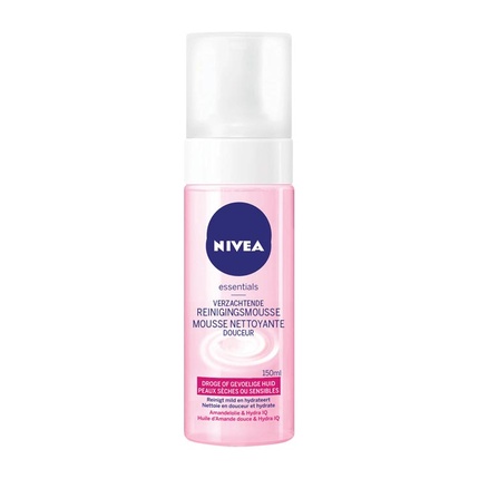 Очищающий мусс для сухой/чувствительной кожи Nivea
Очищающий мусс для сухой/чувствительной кожи Nivea