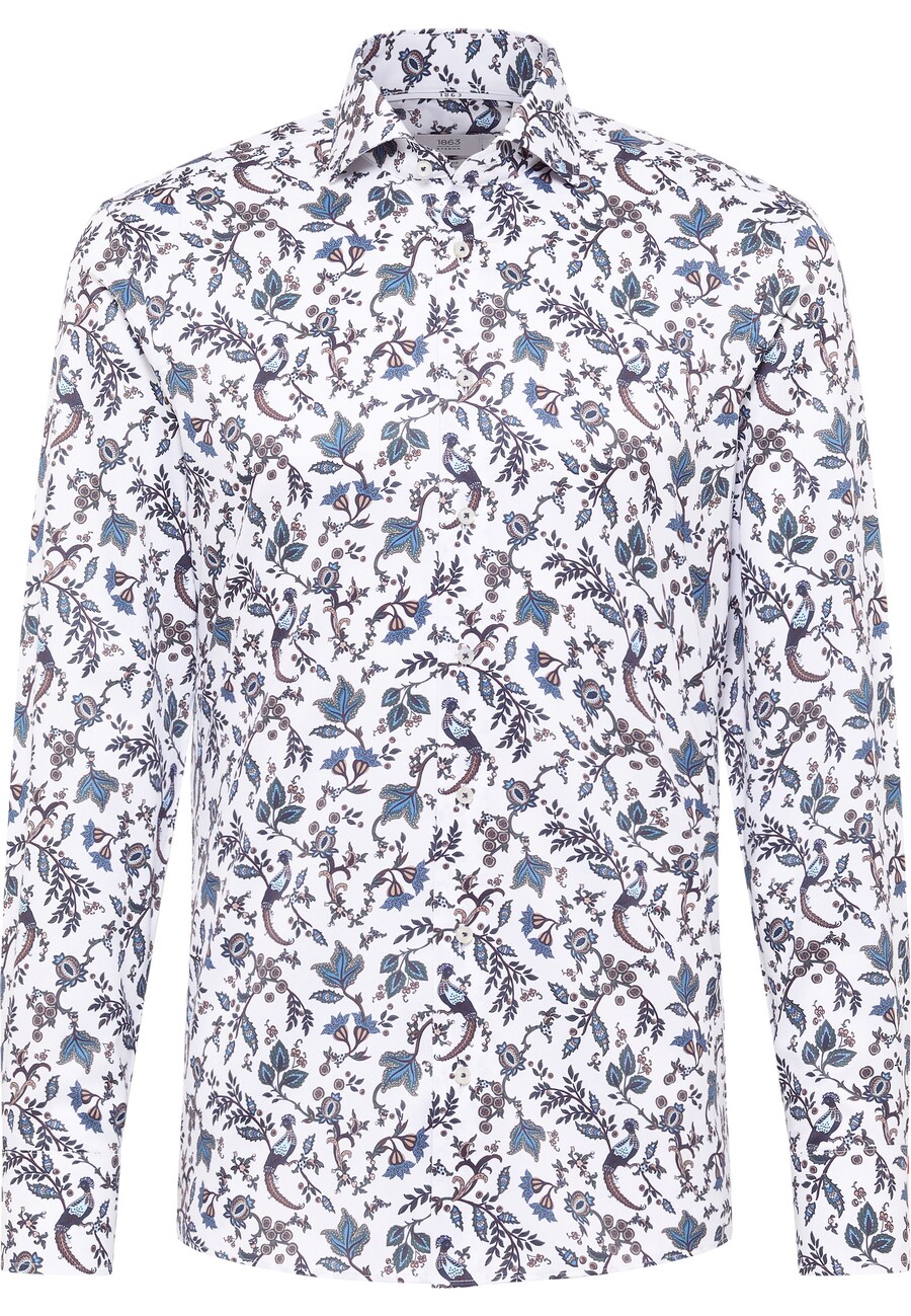 Рубашка делового кроя Slim Fit ETERNA, белый
Рубашка делового кроя Slim Fit ETERNA, белый