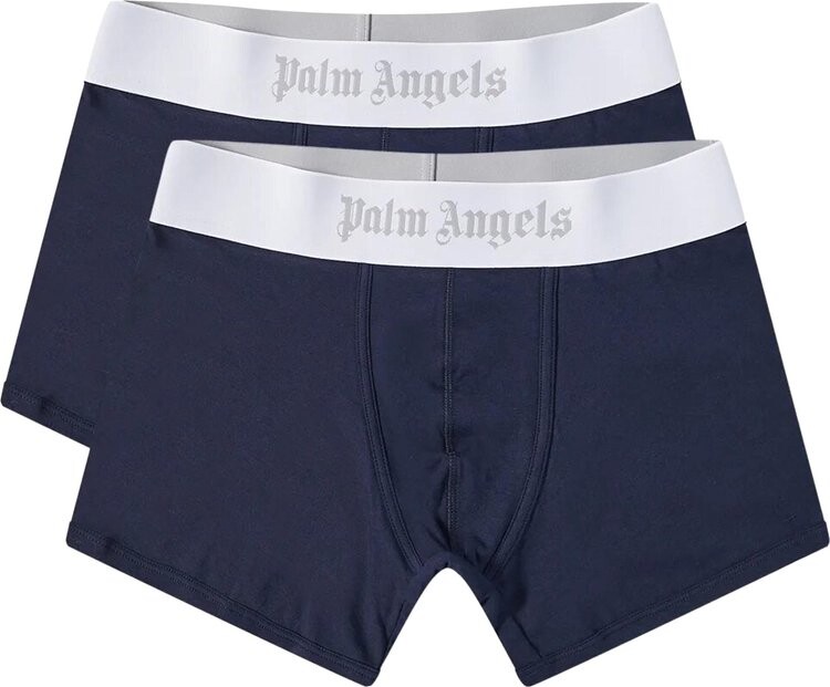 Шорты Palm Angels Boxer Shorts (2 Pack) 'Navy', синий
Шорты Palm Angels Boxer Shorts (2 Pack) 'Navy', синий
