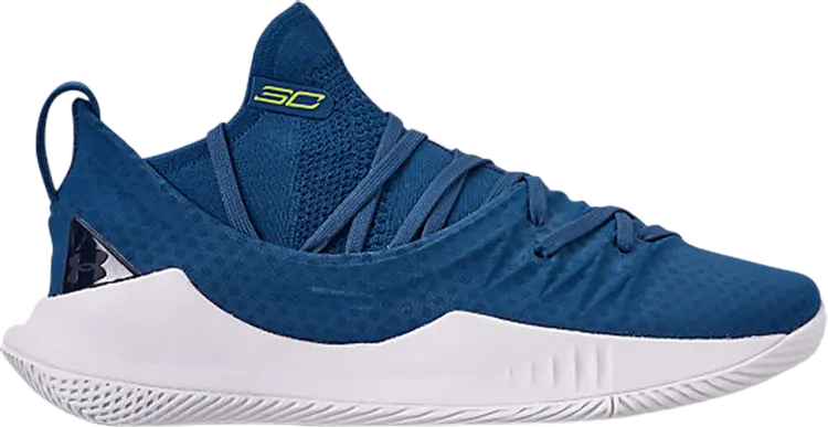 Кроссовки Under Armour Curry 5 Blue, синий 
Кроссовки Under Armour Curry 5 Blue, синий