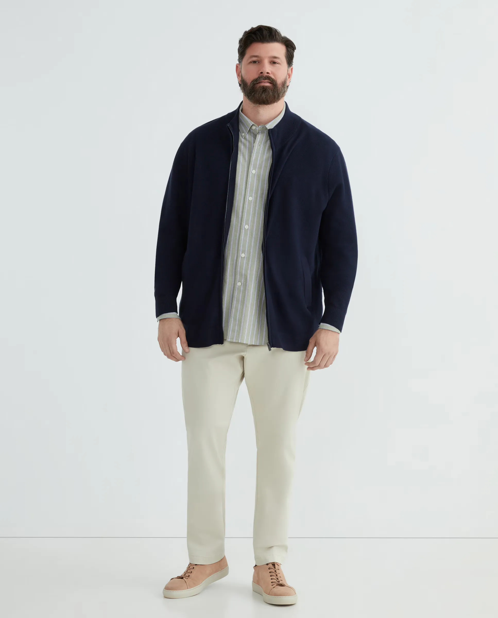 Кардиган на молнии для мужчин больших размеров Dustin, темно-синий
Кардиган на молнии для мужчин больших размеров Dustin, темно-синий