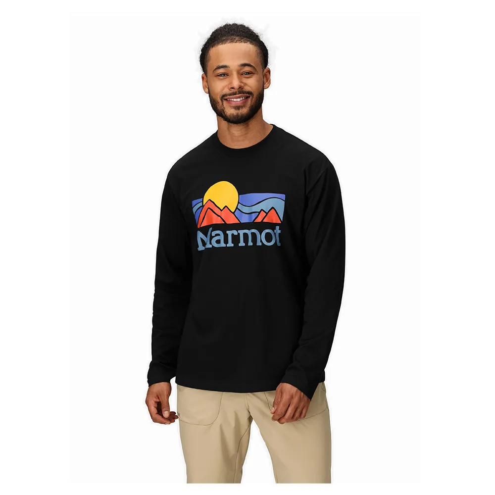 Футболка с длинным рукавом Marmot Coastal, черный
Футболка с длинным рукавом Marmot Coastal, черный