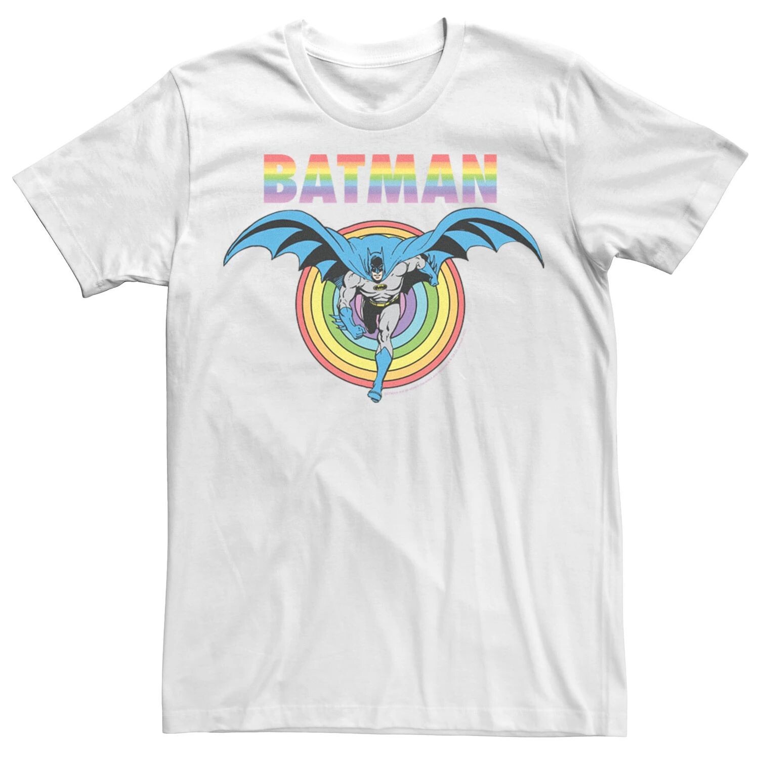 Футболка для взрослых DC Comics Pride Batman Rainbow Run Licensed Character
Футболка для взрослых DC Comics Pride Batman Rainbow Run Licensed Character