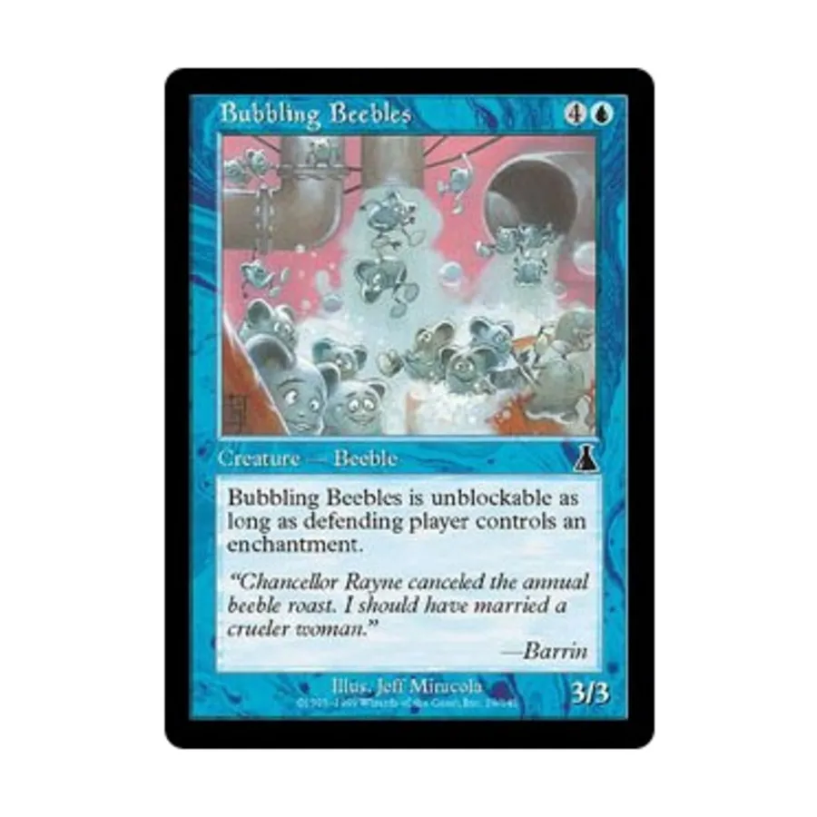 CCG Пузырящиеся жуки (С), MTG - Urza's Destiny
CCG Пузырящиеся жуки (С), MTG - Urza's Destiny