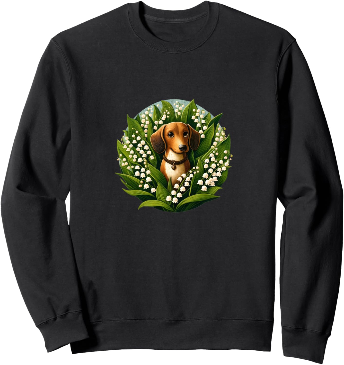 Толстовка с изображением таксы Сузуран (Doxy Art Sweatshirt) Cute Doxie Dachshies Bubb, черный
Толстовка с изображением таксы Сузуран (Doxy Art Sweatshirt) Cute Doxie Dachshies Bubb, черный