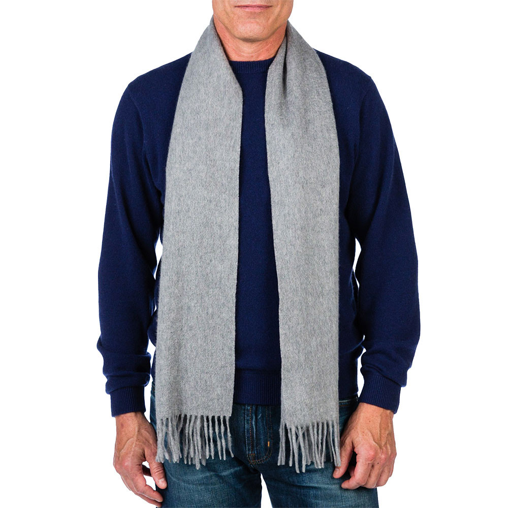 Тканый шарф Alashan из смеси кашемира (для взрослых), Ash
Тканый шарф Alashan из смеси кашемира (для взрослых), Ash