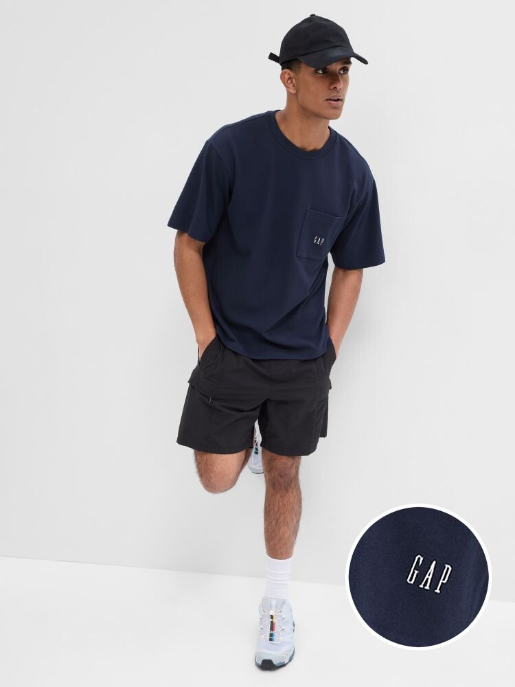 Футболка оверсайз Gap, синий
Футболка оверсайз Gap, синий