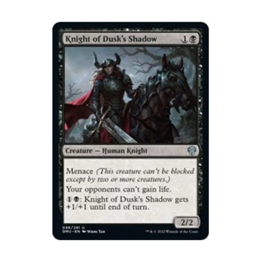 CCG Рыцарь Сумеречной Тени (U), MTG - Dominaria United
CCG Рыцарь Сумеречной Тени (U), MTG - Dominaria United