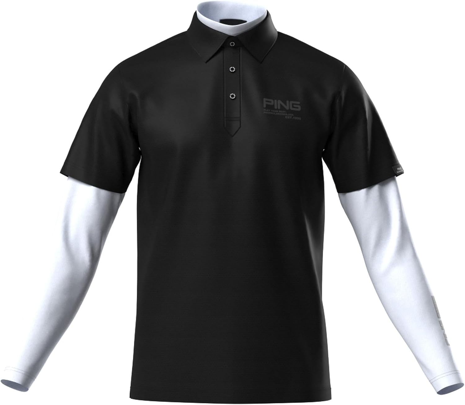 Комплект одежды Ping Apparel из двух предметов (поло и рубашка с высоким воротником) / Мужской / 621-6160301, черный
Комплект одежды Ping Apparel из двух предметов (поло и рубашка с высоким воротником) / Мужской / 621-6160301, черный