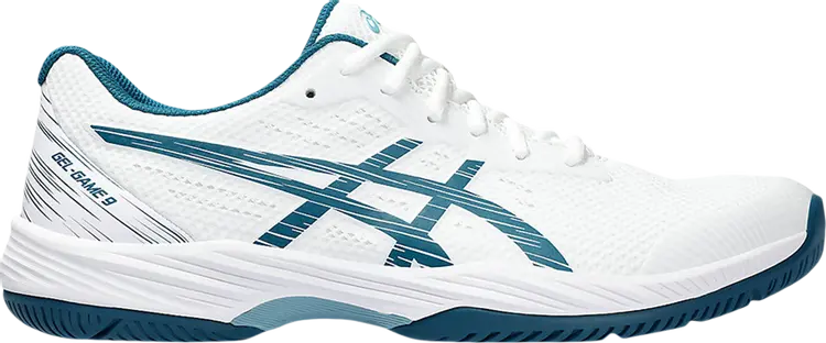 Кроссовки Gel Game 9 'White Restful Teal', белый
Кроссовки Gel Game 9 'White Restful Teal', белый