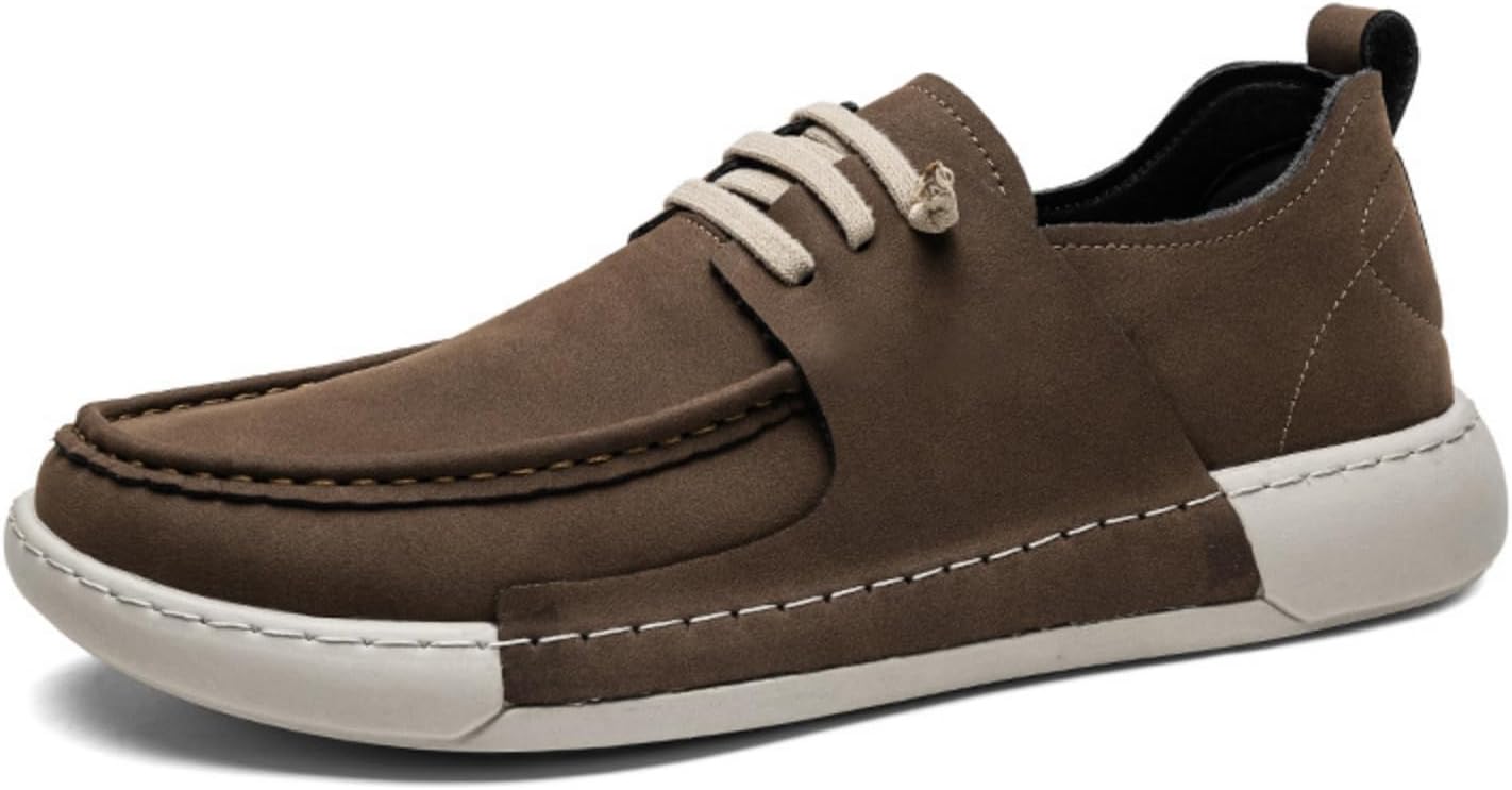 Стильные мужские замшевые повседневные туфли, лоферы двух цветов с шнуровкой и без, модные для повседневной носки Aokisx, коричневый
Стильные мужские замшевые повседневные туфли, лоферы двух цветов с шнуровкой и без, модные для повседневной носки Aokisx, коричневый