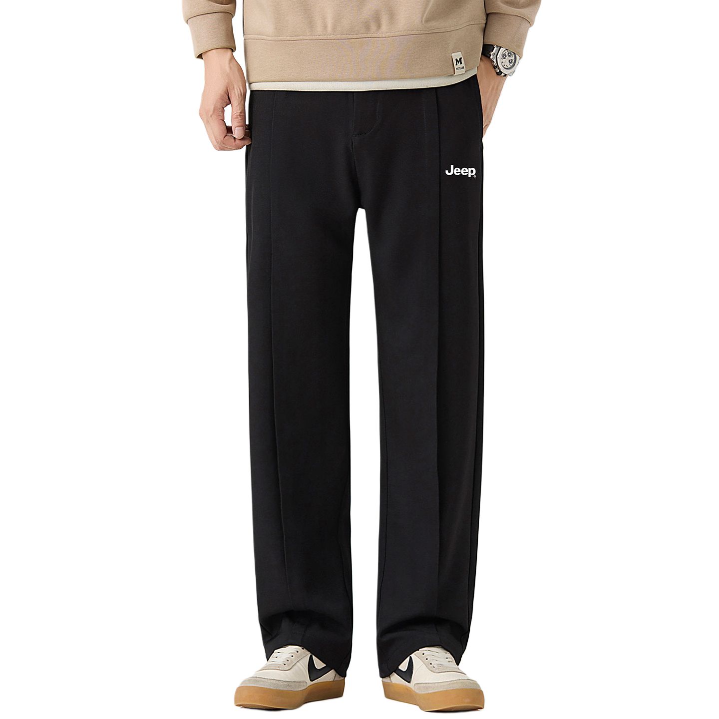 Повседневные брюки Unisex Moderate Straight Fit Jeep, черный
Повседневные брюки Unisex Moderate Straight Fit Jeep, черный