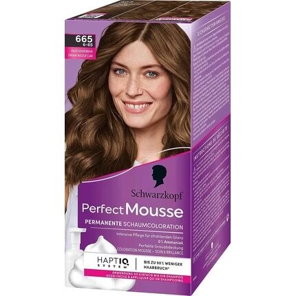 Пенка-мусс Perfect Mousse, цвет 6-65/665, уровень 3, светло-шоколадный коричневый, 92,5 мл
Пенка-мусс Perfect Mousse, цвет 6-65/665, уровень 3, светло-шоколадный коричневый, 92,5 мл