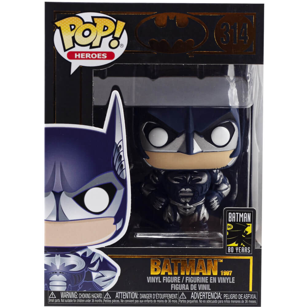 Фигурка Funko Pop! Heroes: Batman 80th - Batman (1997)
Фигурка Funko Pop! Heroes: Batman 80th - Batman (1997)