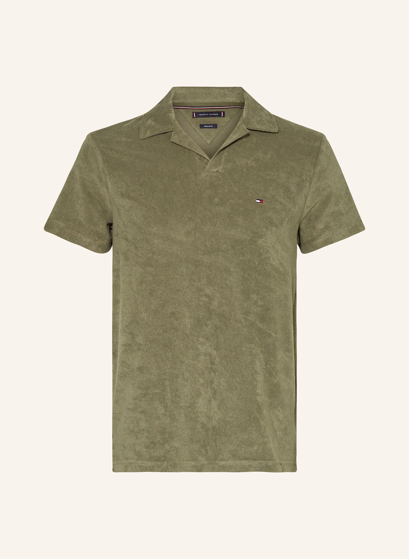 Рубашка поло из махровой ткани Tommy Hilfiger, зеленый
Рубашка поло из махровой ткани Tommy Hilfiger, зеленый