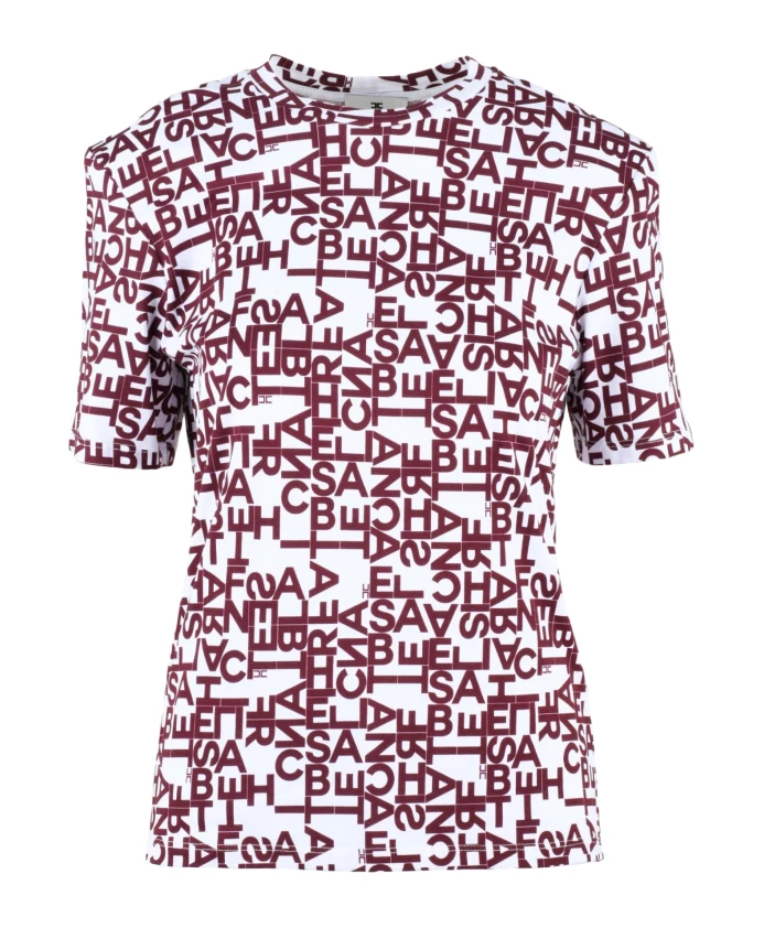 Футболка Elisabetta Franchi, мультиколор
Футболка Elisabetta Franchi, мультиколор