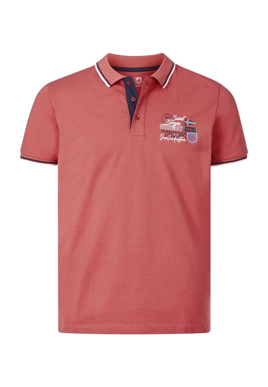 Рубашка-поло STEIVAN JAN VANDERSTORM, красный
Рубашка-поло STEIVAN JAN VANDERSTORM, красный