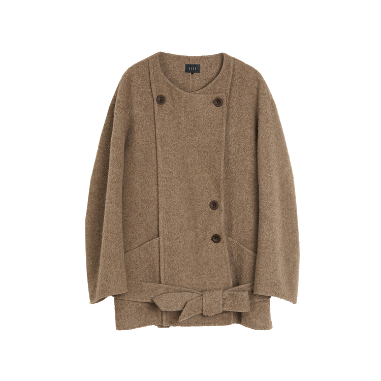 ELLE Шерстяное пальто Women's Coffee
ELLE Шерстяное пальто Women's Coffee